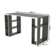 Mesa Gamer Robust 5 Prateiras Grafite Intenso - Deibe Móveis