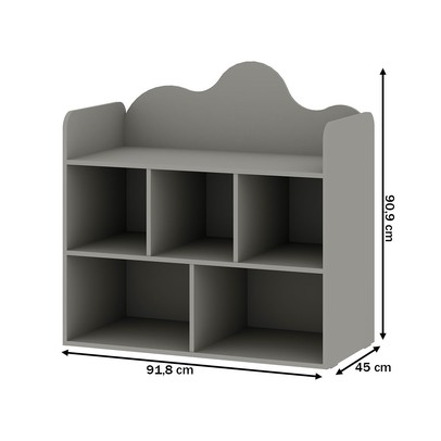 Nicho Organizador Nuvem 5 Nichos Fendi - Genialflex