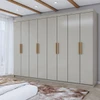 Guarda-Roupa Casal Aurora 8 Portas 4 Gavetas Taupé - Panorama Móveis