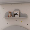 Prateleira Decorativa 52 Cm Nuvem Fendi - Genialflex