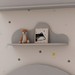 Prateleira Decorativa 52 Cm Nuvem Fendi - Genialflex