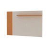 Painel para TV Até 46 Polegadas Florida Cinamomo/Off White Fosco - Genialflex