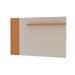 Painel para TV Até 46 Polegadas Florida Cinamomo/Off White Fosco - Genialflex