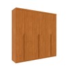 Guarda-Roupa Casal Joinville 6 Portas 4 Gavetas Cinamomo - Tcil Móveis