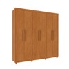 Guarda-Roupa Casal Lagos 6 Portas 4 Gavetas 31292 Cinamomo - Tcil Móveis