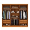 Guarda-Roupa Casal Cataguases 6 Portas 4 Gavetas Cinamomo - Tcil Móveis