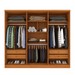 Guarda-Roupa Casal Cataguases 6 Portas 4 Gavetas Cinamomo - Tcil Móveis