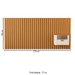 Cabeceira Queen Buriti 1 Gaveta Ripado Off White/Nature - Jb Bechara