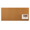 Cabeceira Queen Buriti 1 Gaveta Ripado Off White - Jb Bechara