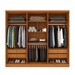 Guarda-Roupa Casal Cataguases 6 Portas 4 Gavetas 31399 Cinamomo - Tcil Móveis
