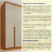 Guarda-Roupa Casal Cataguases 6 Portas 4 Gavetas 31399 Cinamomo/Off White - Tcil Móveis