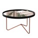 Mesa de Centro Alamanda com Espelho Preto/Bronze - Jb Bechara