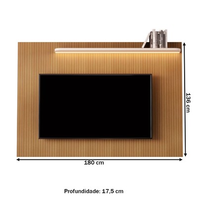 Painel para TV Até 55 Polegadas Jb 5232 Elmo - Jb Bechara