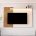 Painel para TV Até 55 Polegadas Jb 5232 Off White/Elmo - Jb Bechara
