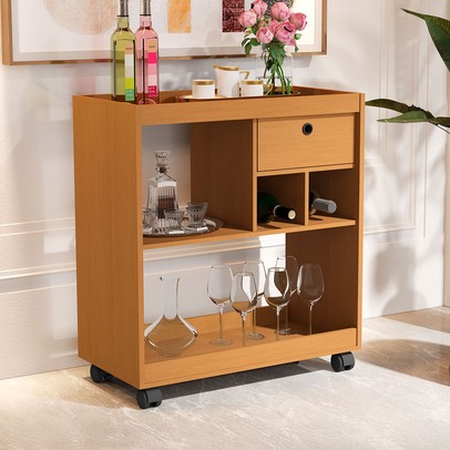 Aparador 1 Gaveta Jb 4000 Nature - Jb Bechara