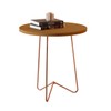 Mesa de Canto Nature/Bronze 8004 - Jb Bechara