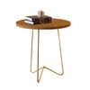 Mesa de Canto Nature/Dourado 8004 - Jb Bechara
