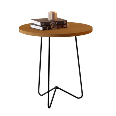 Mesa de Canto Nature/Preto 8004 - Jb Bechara