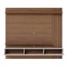 Painel para TV Até 70 Polegadas Juriti 3 Portas Ripado Amêndoa/Off White Matte - Colibri