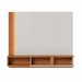 Painel para TV Até 65 Polegadas Egeu 2 Portas Ripado com Led Off White Matte/Freijó - Colibri