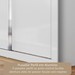 Guarda-Roupa Casal Del Plata 3 Portas 4 Gavetas Espelhado Branco - Panorama Móveis