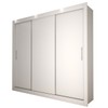 Guarda-Roupa Casal Del Plata 3 Portas 4 Gavetas Branco - Panorama Móveis