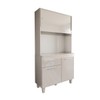 Cozinha Compacta Primavera 4 Portas 1 Gaveta Branco - Panorama Móveis