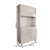 Cozinha Compacta Primavera 4 Portas 1 Gaveta Branco - Panorama Móveis