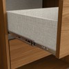 Guarda-Roupa Casal Cayman 2 Portas 6 Gavetas 100% Mdf Ripado Nature - Henn