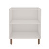 Balcão de Cozinha 80 Cm Atria 2 Portas Branco Fosco/Teka Soho - Genialflex
