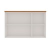 Armário Aéreo Cozinha 120 Cm Atria 3 Portas Branco/Teka Soho - Genialflex