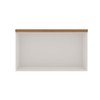 Armário Aéreo Cozinha 80 Cm Atria 1 Porta Branco Fosco/Teka Soho - Genialflex