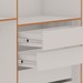 Guarda-Roupa Casal Madri 6 Portas 4 Gavetas 100% Mdf Cinamomo/Branco - Genialflex