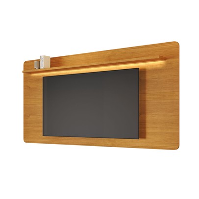 Painel para TV Até 70 Polegadas Cristal Candian com Led Cinamomo - Jcm Móveis