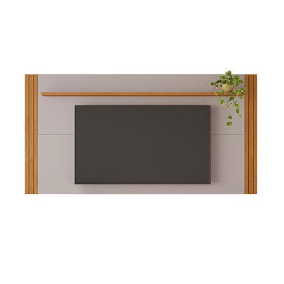 Painel para TV Até 70 Polegadas Trunfo Candian Cinamomo/Off White - Jcm Móveis