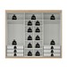 Guarda-Roupa Casal Senna 3 Portas 6 Gavetas Capuccino/Terracota  - Maxel