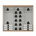 Guarda-Roupa Casal Senna 3 Portas 6 Gavetas Cinamomo/Off White - Maxel