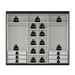 Guarda-Roupa Casal Senna 3 Portas 6 Gavetas Preto - Maxel
