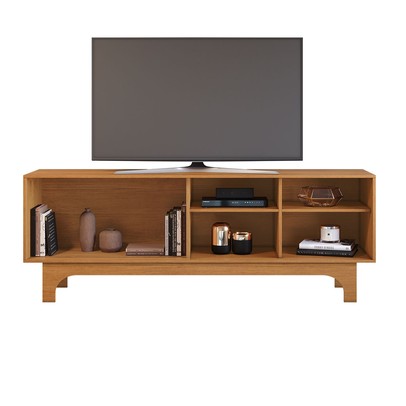 Rack para TV Até 70 Polegadas Sereno Candian 1 Porta Cinamomo - Jcm Móveis