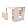 Mesa de Jantar 4 Lugares Harmonia Branco  - Panorama Móveis