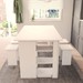 Mesa de Jantar 4 Lugares Harmonia Branco  - Panorama Móveis