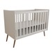 Berço Mini Cama Delicadeza Branco Acetinado - Panorama Móveis