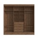 Guarda-Roupa Casal Michigan 3 Portas 4 Gavetas 100% Mdf com Espelho Castanho/Nude - Doripel Móveis