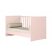 Berço Mini Cama Doce Sonho Rosa Acetinado  - Qmovi