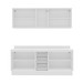 Cozinha Completa Meena 9 Portas 3 Gavetas 40250071 Branco - Politorno