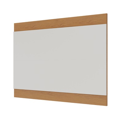 Painel para TV Até 75 Polegadas Nilo Off White Matte/Freijo - Colibri
