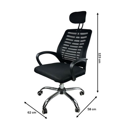 Cadeira para Escritório Antonella Giratória Grande Cm1 - Be Smart