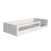 Cama Montessoriana Solteiro Affetto Branco - Completa Móveis