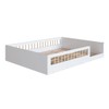Cama Montessoriana Casal Affetto Branco - Completa Móveis