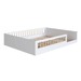 Cama Montessoriana Casal Affetto Branco - Completa Móveis